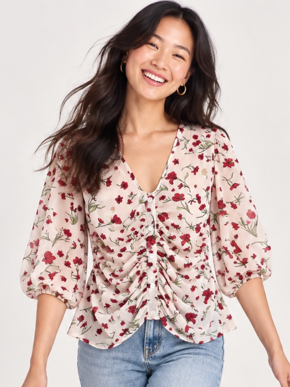 🎉5 for $45🎉 A live story top blouse shirt size XL